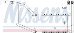 NISSENS 707078 — Радиатор печки