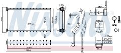 NISSENS 707403 — Радиатор печки