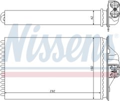 NISSENS 70975 — Радиатор печки