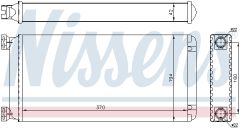 NISSENS 71302 — Радиатор печки