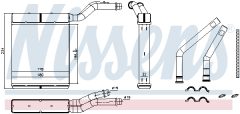 NISSENS 71770 — Радиатор печки
