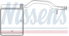 NISSENS 71777 — Радиатор печки
