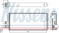 NISSENS 71815 — Радиатор печки