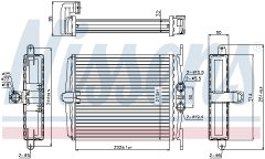 NISSENS 72019 — Радиатор печки
