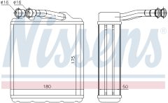 NISSENS 73464 — Радиатор печки