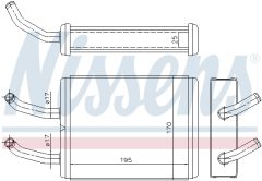 NISSENS 77511 — Радиатор печки