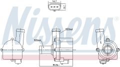 NISSENS 832121 — Помпа