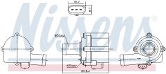 NISSENS 832152 — Помпа