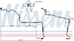 NISSENS 843389 — Conductă de înaltă presiune aer condiționat