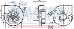 NISSENS 87028 — Ventilator habitaclu