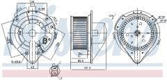 NISSENS 87066 — Ventilator habitaclu
