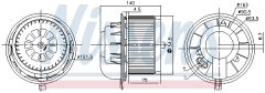 NISSENS 87077 — Ventilator habitaclu