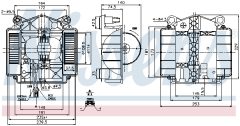 NISSENS 87110 — Ventilator habitaclu