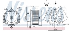 NISSENS 87159 — Ventilator habitaclu