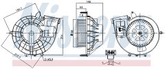NISSENS 87210 — Моторчик печки