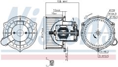 NISSENS 87234 — Ventilator habitaclu