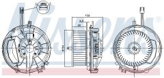 NISSENS 87256 — Ventilator habitaclu