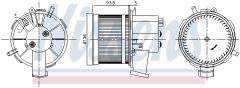 NISSENS 87303 — Ventilator habitaclu