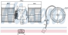 NISSENS 87411 — Ventilator habitaclu