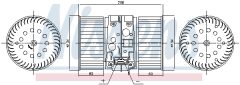NISSENS 87448 — Ventilator habitaclu