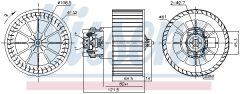 NISSENS 87479 — Моторчик печки