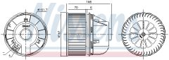 NISSENS 87488 — Моторчик печки