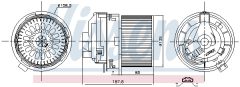 NISSENS 87508 — Ventilator habitaclu