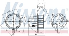 NISSENS 87547 — Ventilator habitaclu