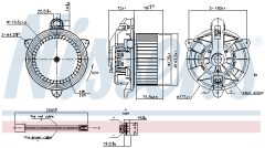 NISSENS 87559 — Моторчик печки