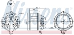 NISSENS 87564 — Ventilator habitaclu