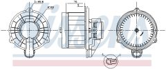 NISSENS 87569 — Ventilator habitaclu