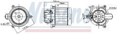 NISSENS 87626 — Моторчик печки