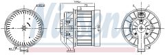 NISSENS 87646 — Моторчик печки