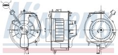 NISSENS 87669 — Моторчик печки