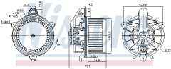 NISSENS 87710 — Моторчик печки