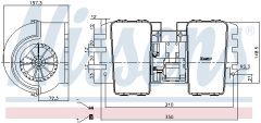NISSENS 87752 — Ventilator habitaclu