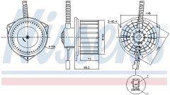 NISSENS 87753 — Моторчик печки