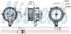 NISSENS 87852 — Ventilator habitaclu