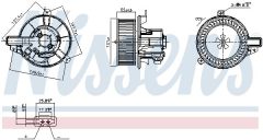 NISSENS 87877 — Ventilator habitaclu