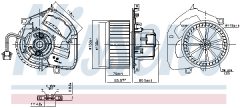 NISSENS 87878 — Ventilator habitaclu