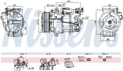 NISSENS 891042 — Компрессор кондиционера