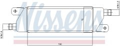 NISSENS 90568 — Масляный радиатор