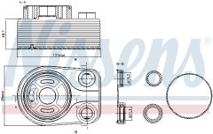 NISSENS 90705 — Radiator ulei motor