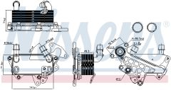 NISSENS 90732 — Радиатор масла АКПП