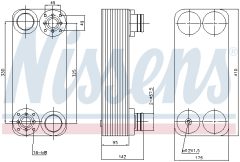 NISSENS 90761 — Масляный радиатор ретардера