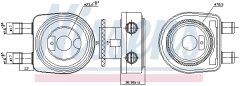 NISSENS 90780 — Масляный радиатор
