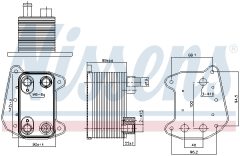 NISSENS 90832 — Radiator ulei motor