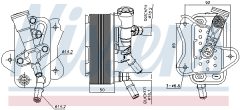 NISSENS 91299 — Radiator ulei cutie de viteze automată