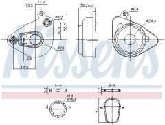 NISSENS 91362 — Масляный радиатор