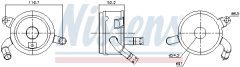 NISSENS 91365 — Масляный радиатор